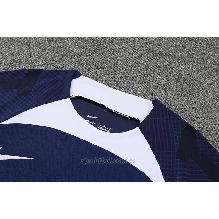 Chandal del Paris Saint-Germain Manga Corta 2022-2023 Azul - Pantalon Corto